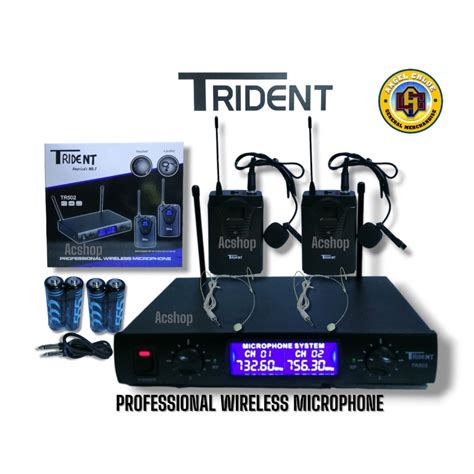 trident lapel microphone